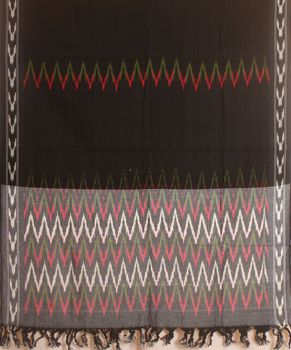 3pc Multicolor hand woven pochampally ikat dress material