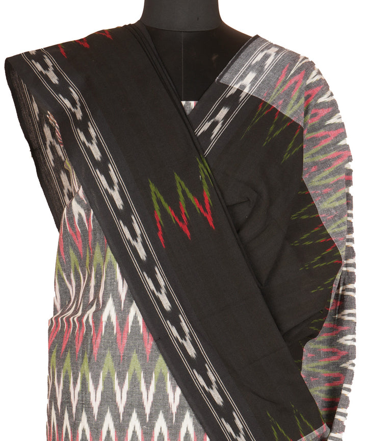 3pc Multicolor hand woven pochampally ikat dress material