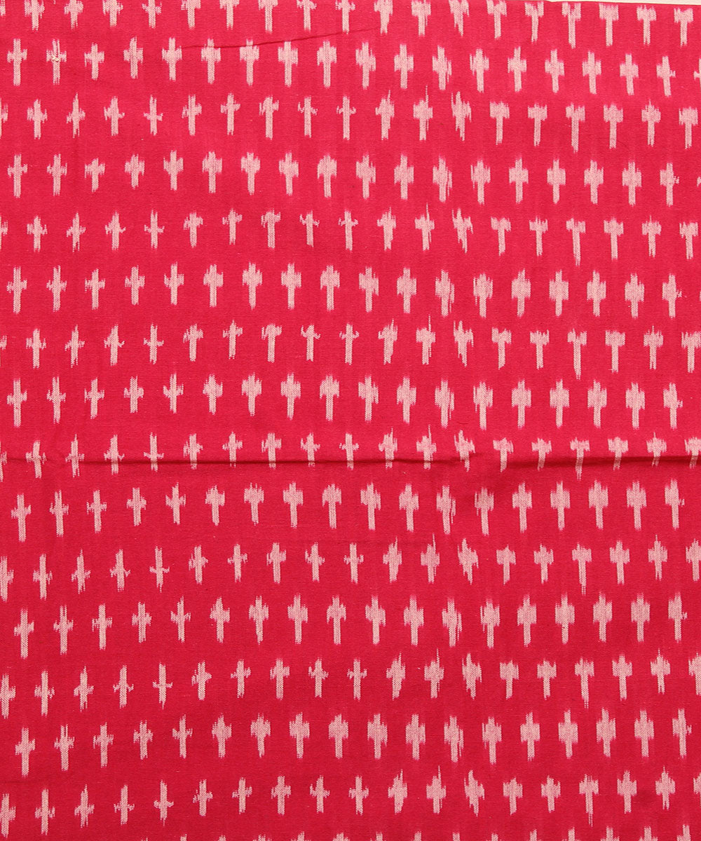 3pc Pink handwoven pochampally ikat dress material