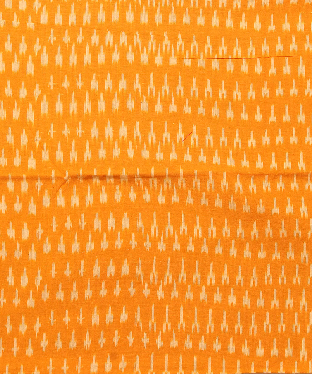 3pc Yellow handwoven dress material pochampally ikat