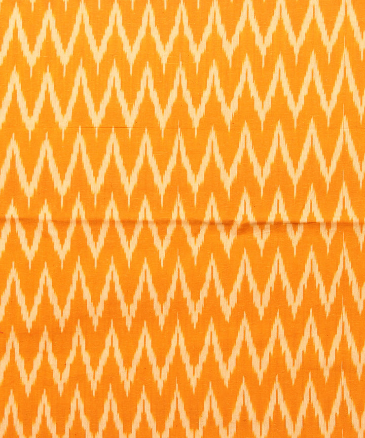 3pc Yellow handwoven dress material pochampally ikkat
