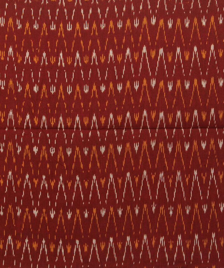 3pc Maroon handwoven pochampally ikkat dress material