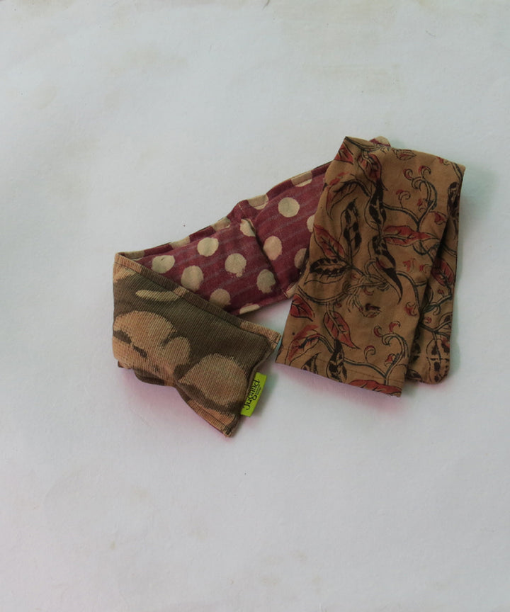 Brown hand crafted canvas cloth heat pad(Big)