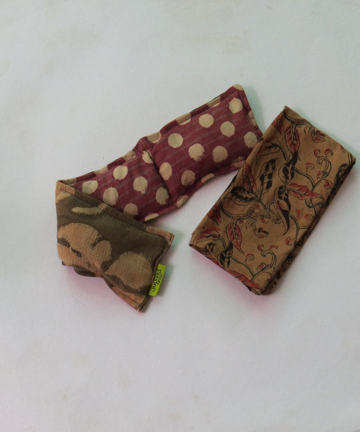 Brown hand crafted canvas cloth heat pad(Big)