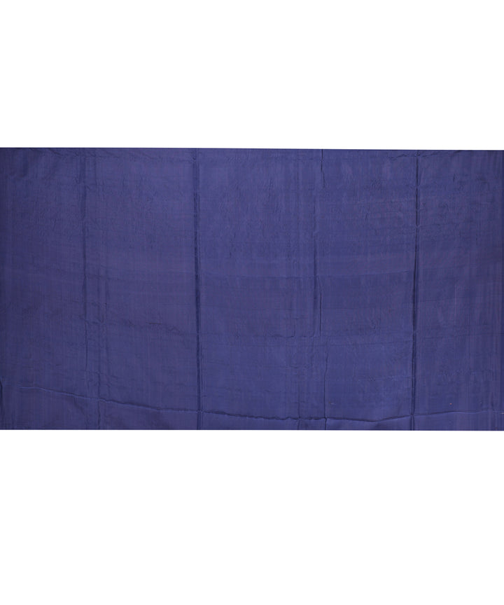 Blue handwoven banarasi silk saree