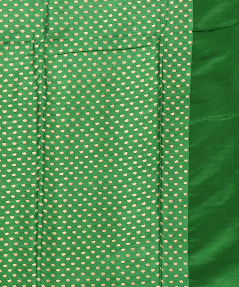 Red handwoven banarasi silk saree