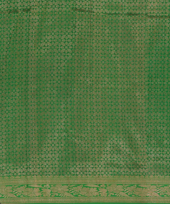 Purple green handloom banarasi silk saree