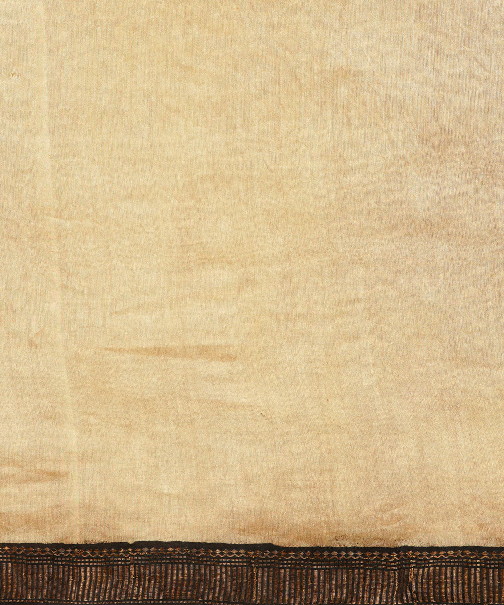 Multicolor cotton silk hand block dabu print sari