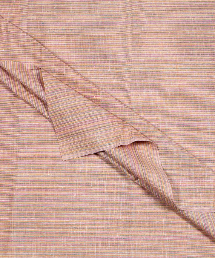 3m yellow pink handspun handwoven cotton kurta material