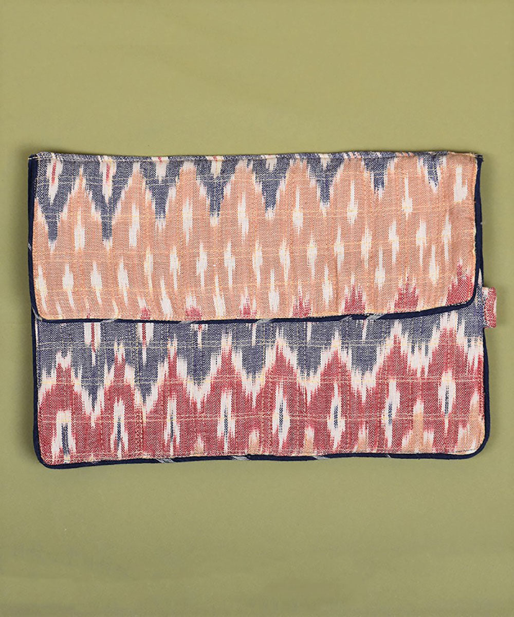Multicolor handcrafted cotton folding toiletry pouch