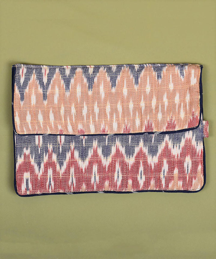 Multicolor handcrafted cotton folding toiletry pouch