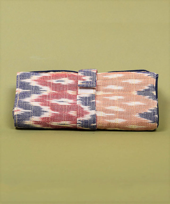 Multicolor handcrafted cotton folding toiletry pouch