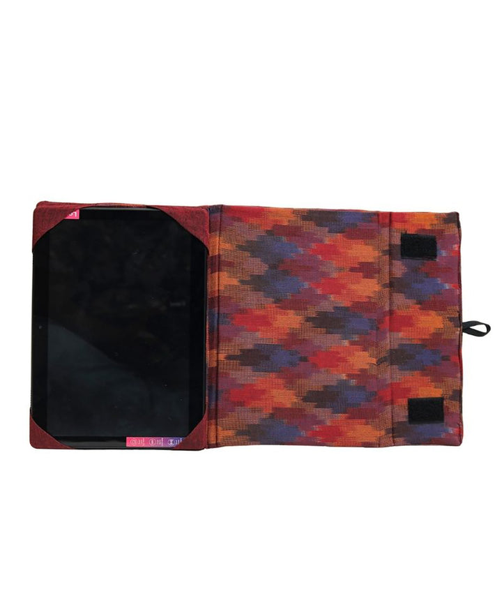 Multicolor handcrafted cotton tab sleeve
