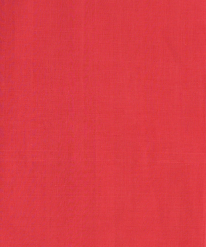 0.74m Light Pink Mangalagiri Handloom Cotton Fabric