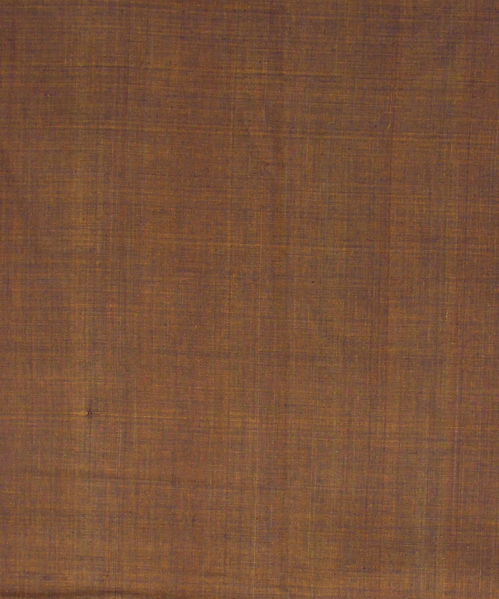 0.7m Bronze Mangalagiri Handwoven Cotton Fabric