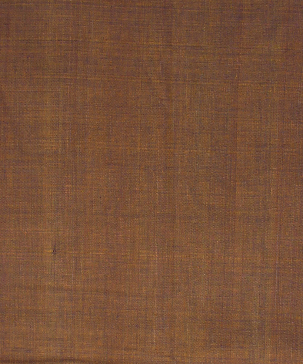 0.7m Bronze Mangalagiri Handloom Cotton Fabric