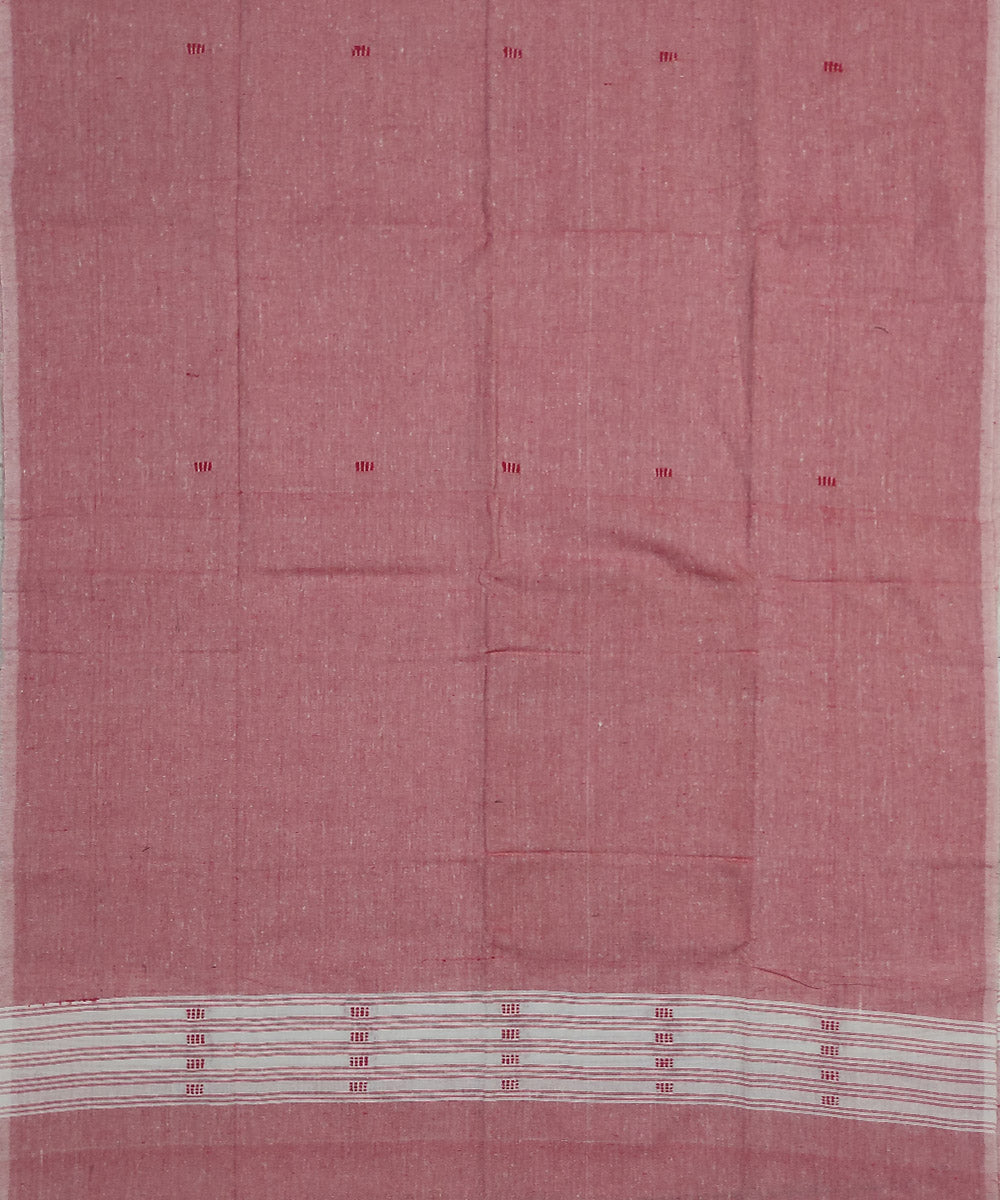 3pc Green pink handloom cotton sambalpuri ikat dress material set