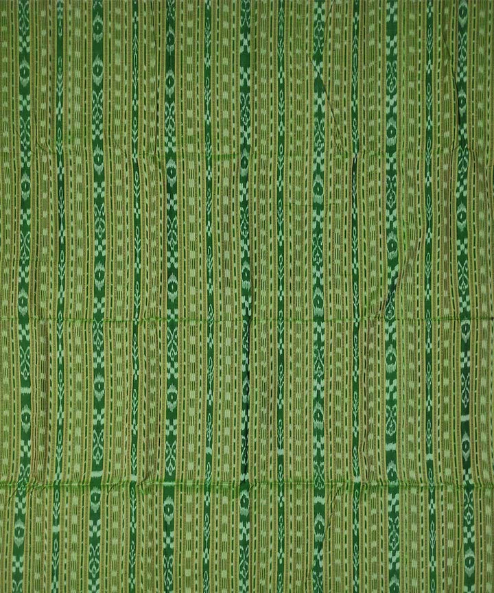 2.5m Lime green handloom cotton nuapatna kurta material