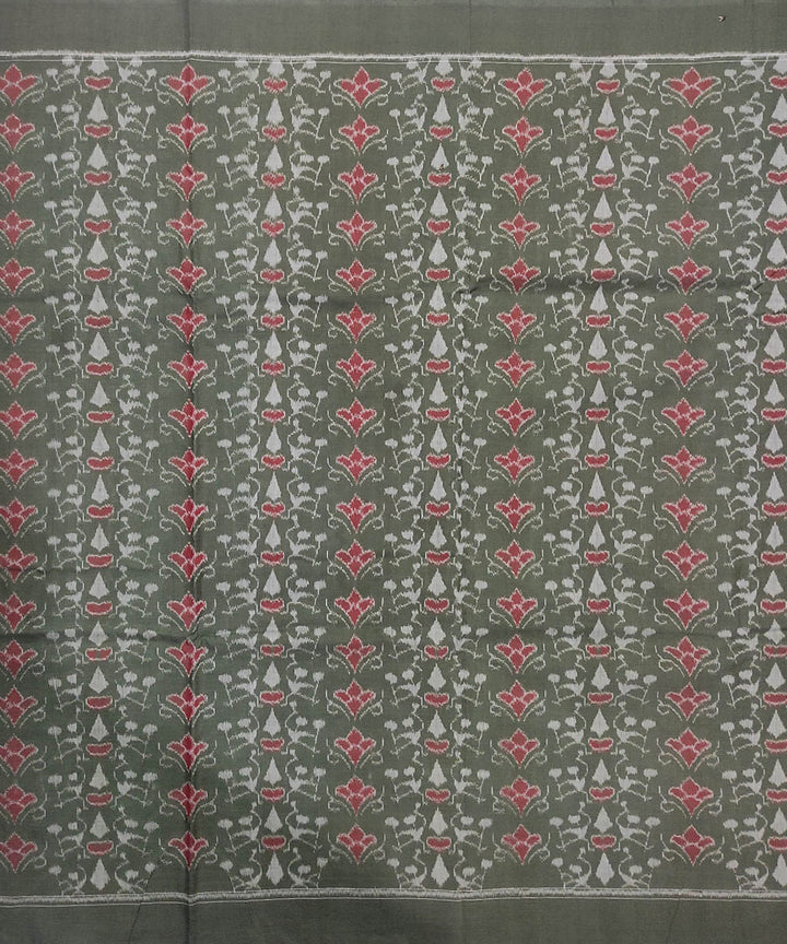 2.5m Grey handwoven cotton sambalpuri kurta material