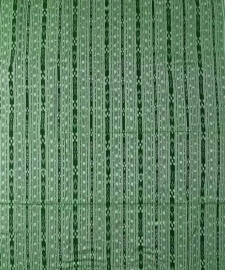 2.5m Light green handwoven cotton nuapatna kurta material