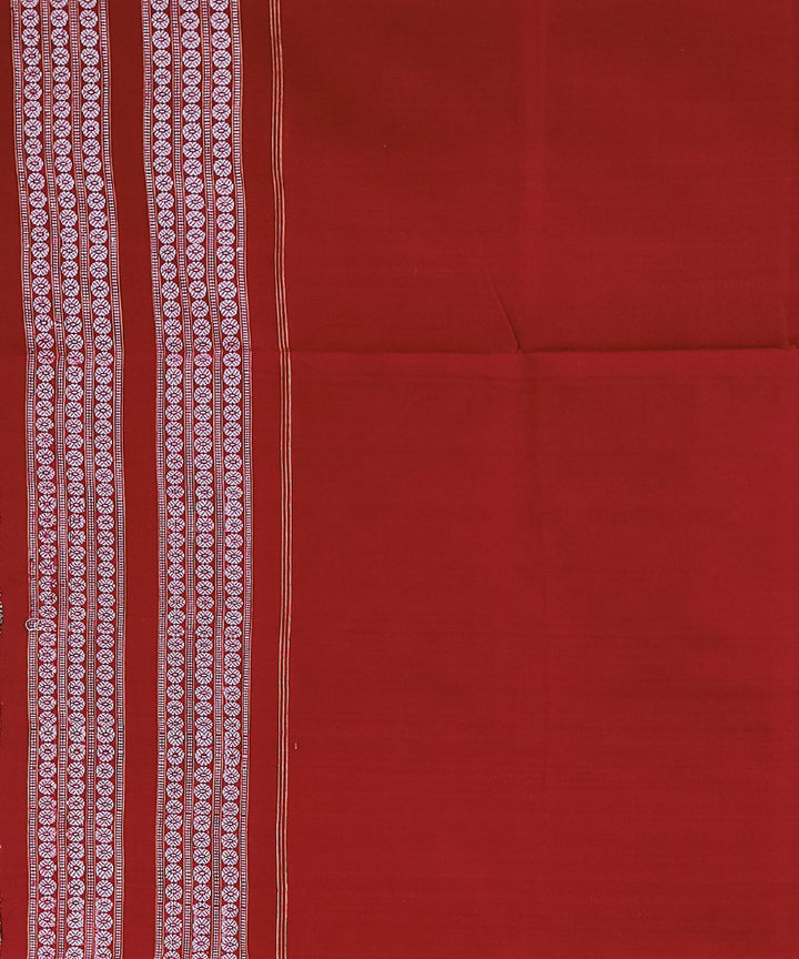 Multi color handwoven cotton sambalpuri saree