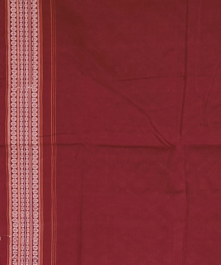 Multicolor handwoven cotton sambalpuri saree