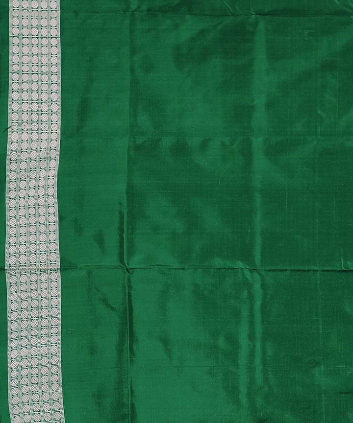 Lavender green handwoven silk sambalpuri saree