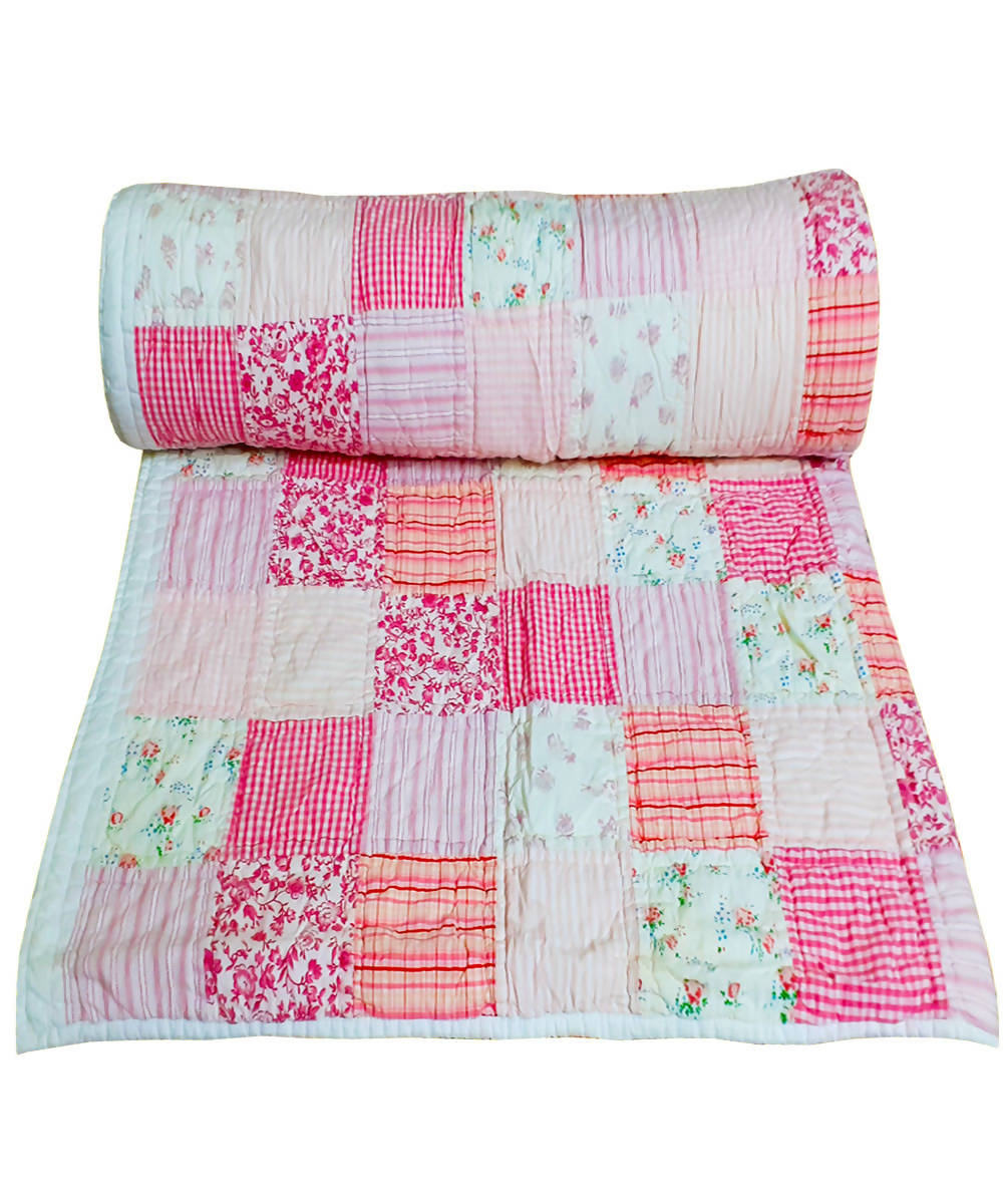 Patchwork cotton quilt for kids/toddlers