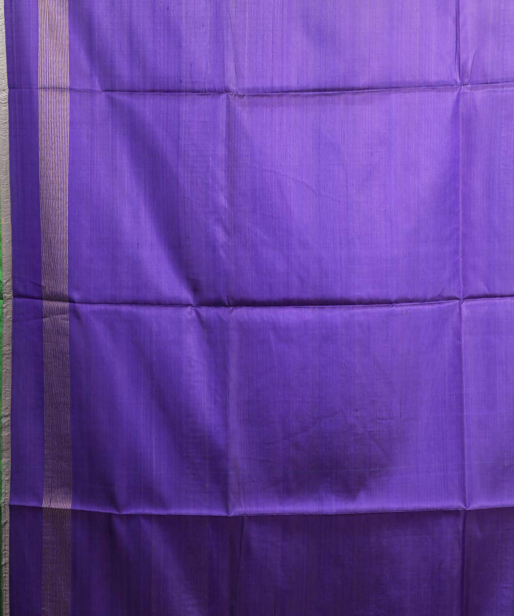 Resham shilpi lime green bengal silk saree with handwoven design