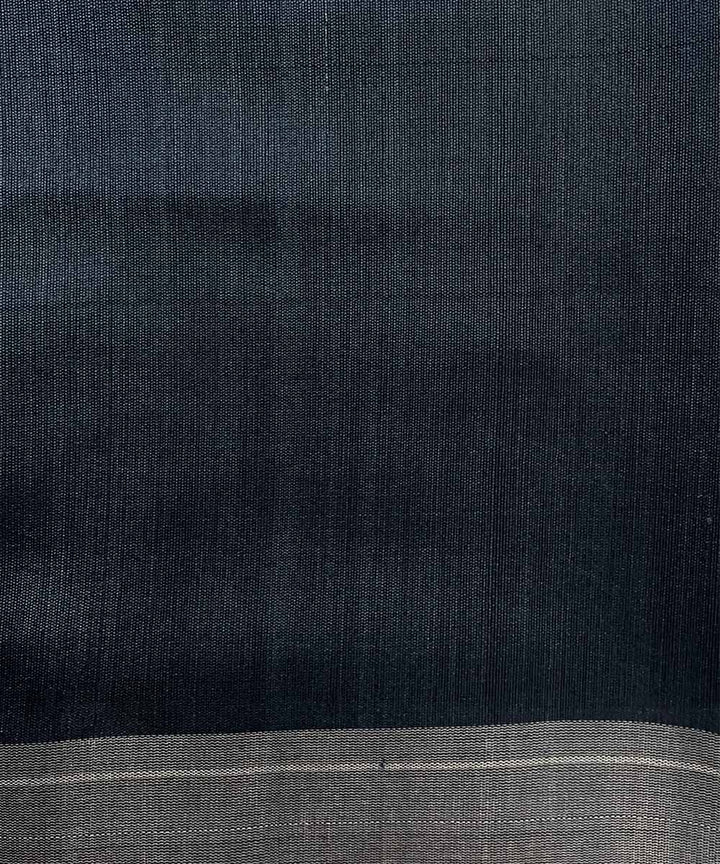 Blue handwoven dolabedi silk saree