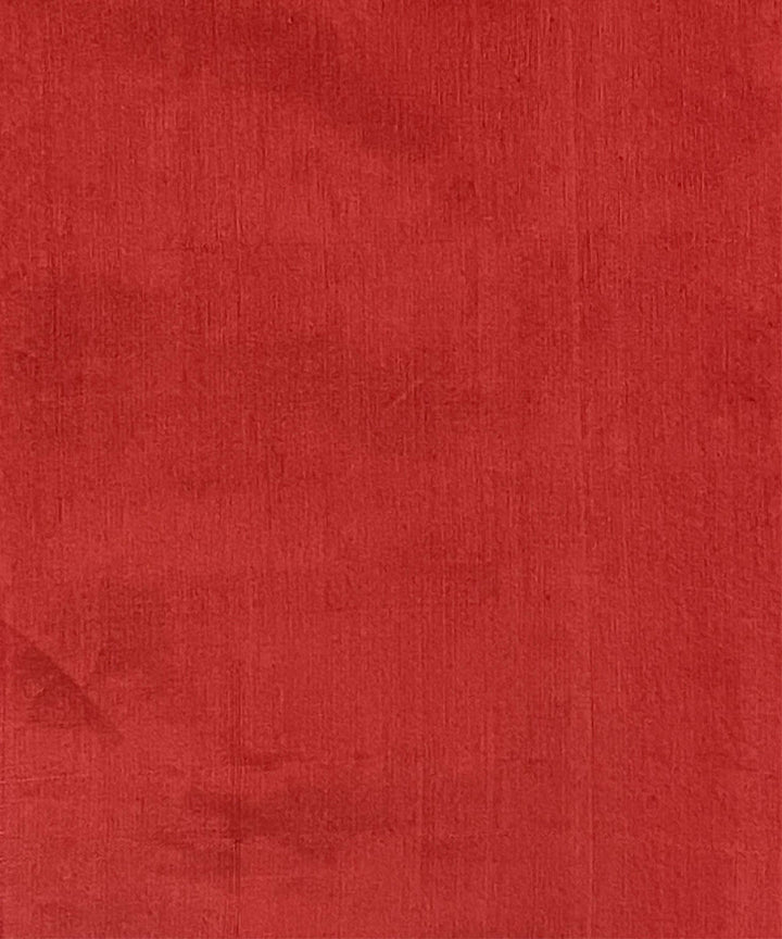 Red hand woven dolabedi silk saree