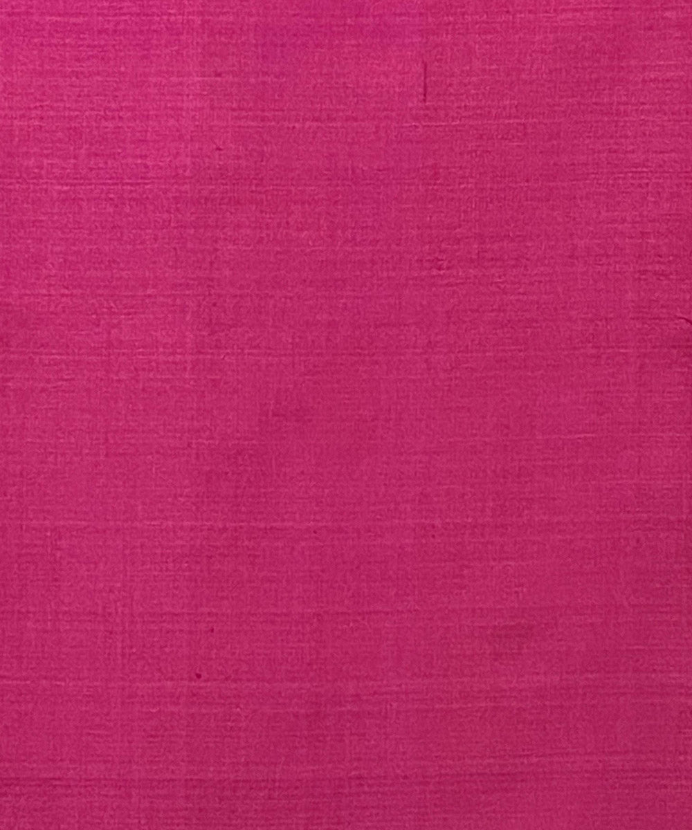 Magenta handwoven dolabedi silk saree