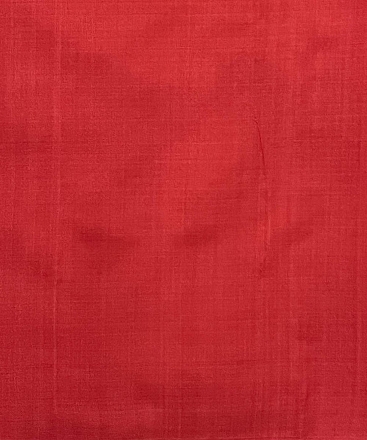 Red hand loom dolabedi silk saree