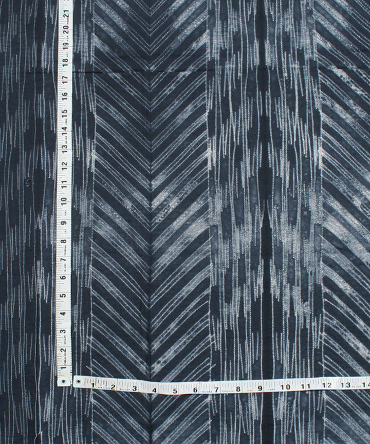 2.5m Grey cotton tie dye shibori kurta material