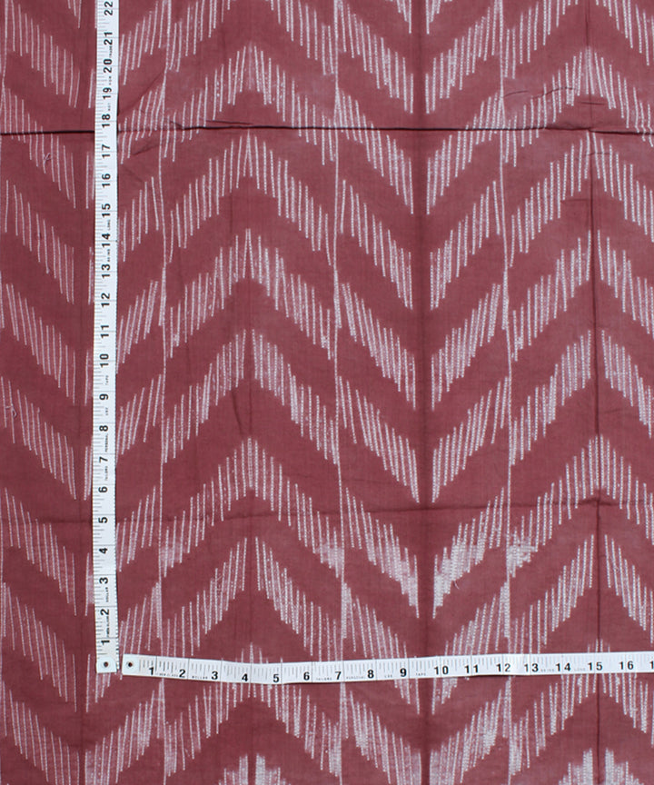 2.5m Mauve cotton tie dye shibori kurta material