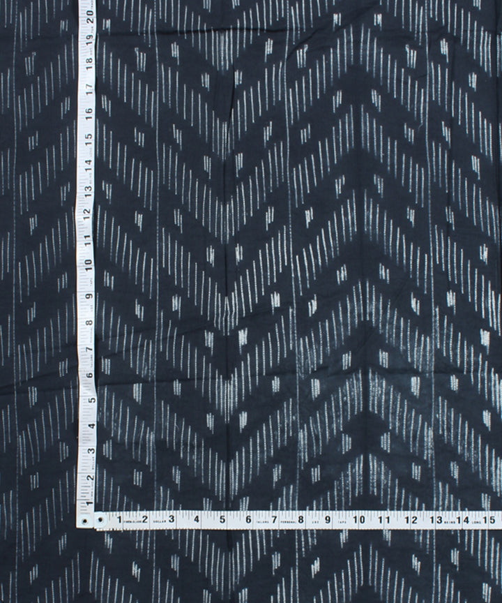 2.5m Grey tie dye cotton shibori kurta material