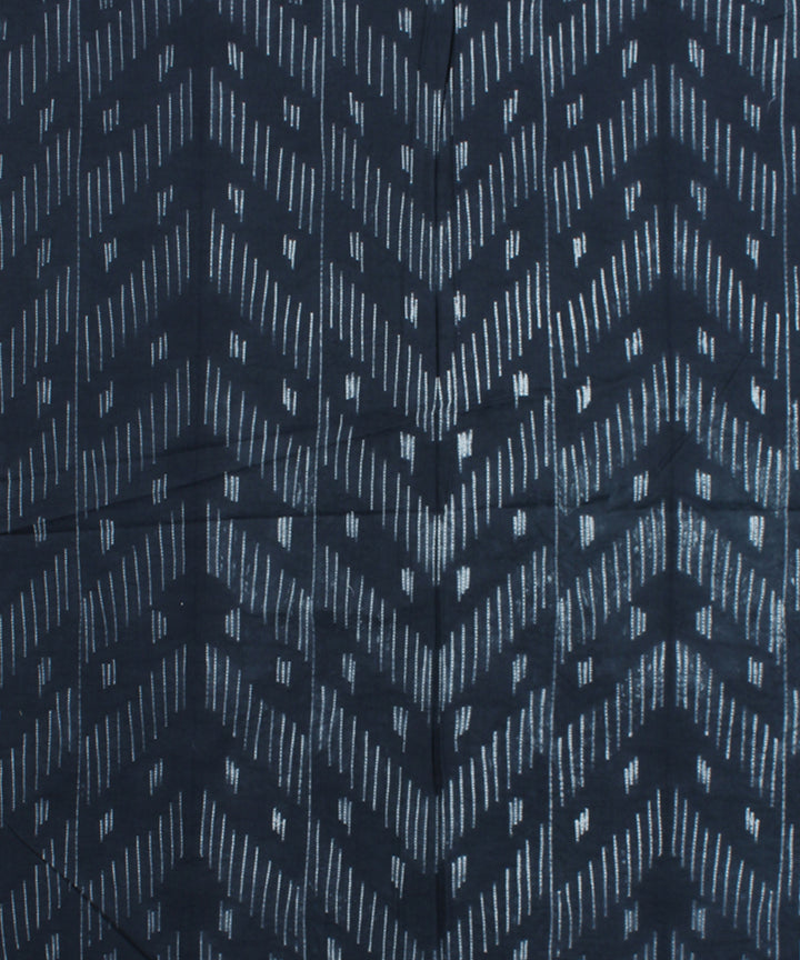 2.5m Grey tie dye cotton shibori kurta material