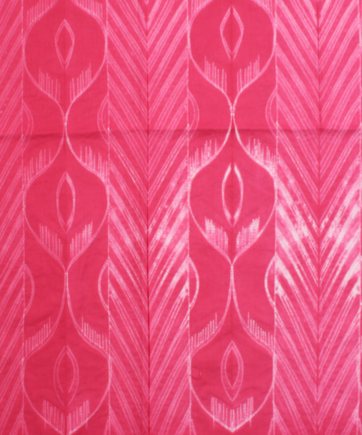 2.5m Pink tie dye cotton shibori kurta material