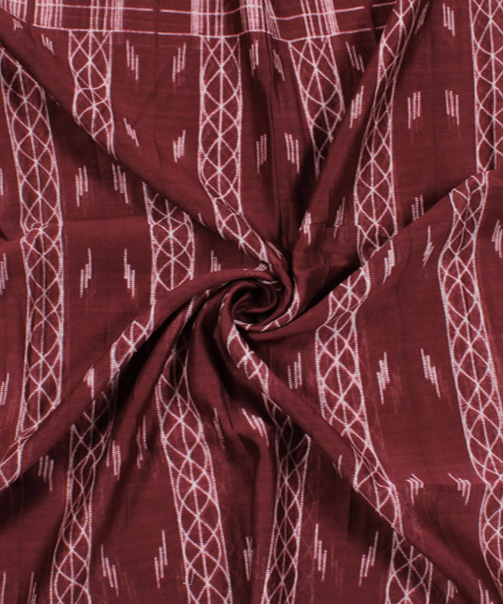 2.5 m Wine mauve tie dye cotton silk shibori kurta material