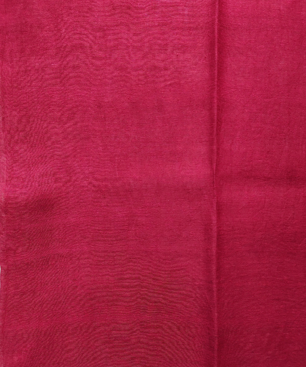 White red shibori handwoven matka silk jamdani saree