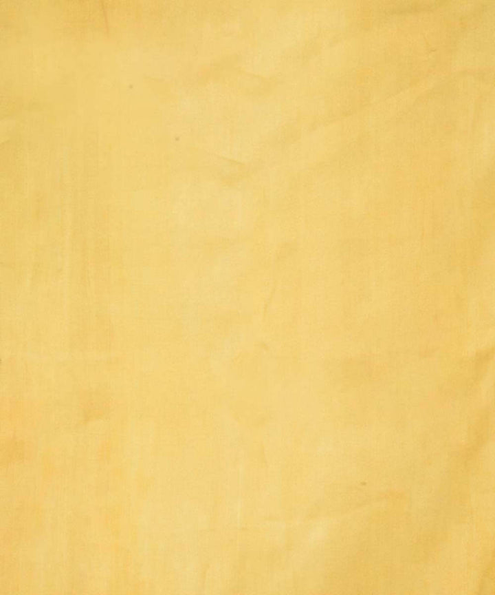 Yellow handloom eri silk dress material