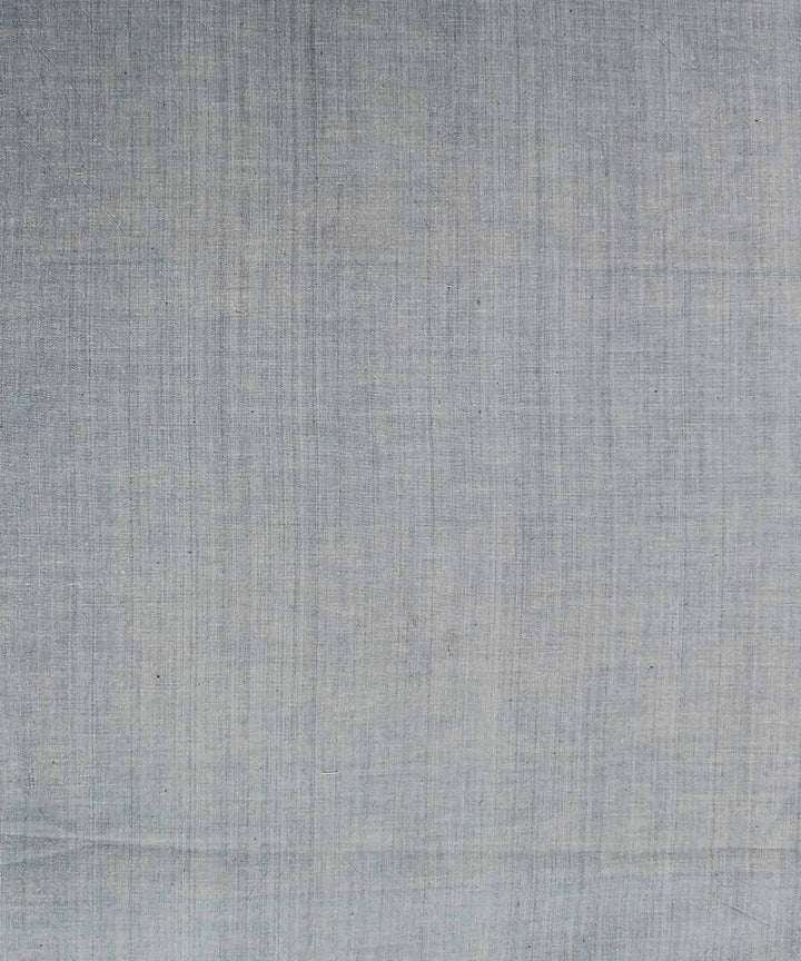 0.85m Grey Blue handloom natural dye cotton fabric