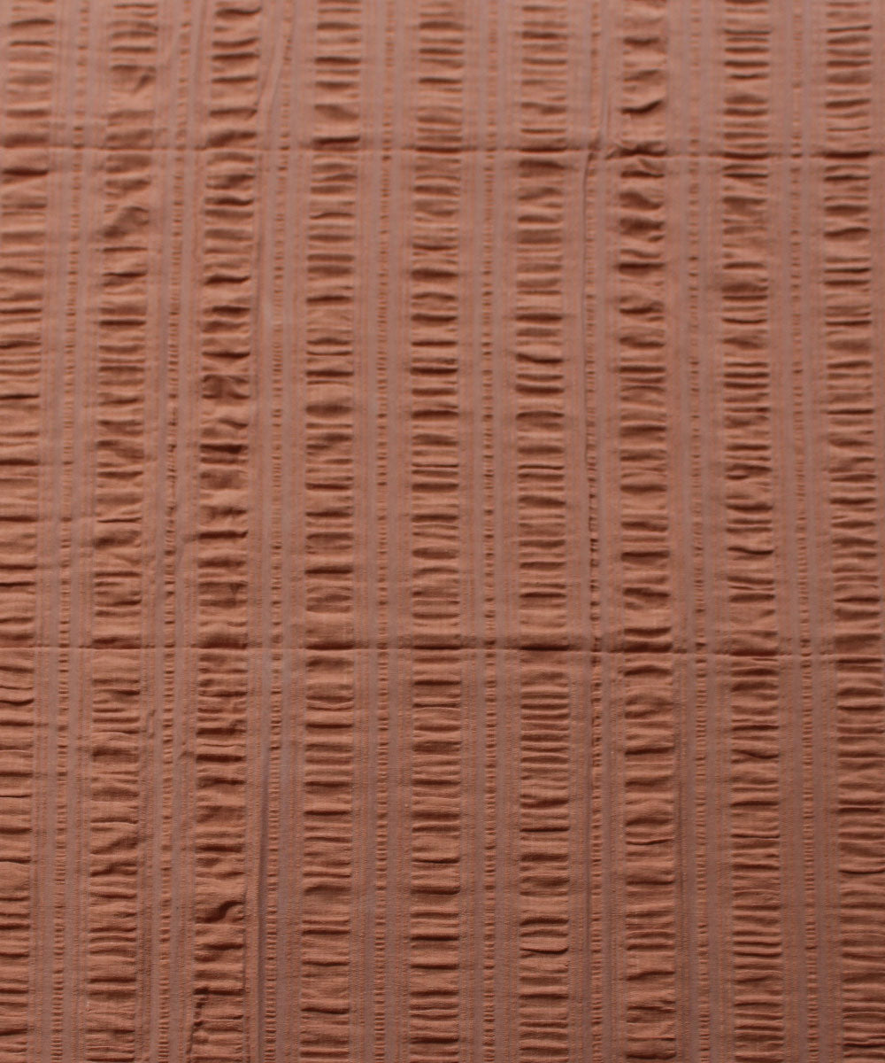 Handloom Brown Cotton Bedcover