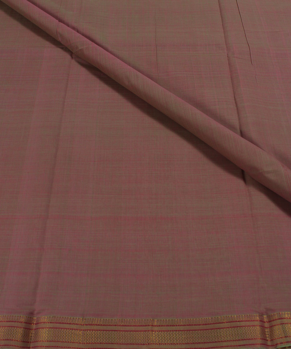 0.74m DoubleShade Handloom Mangalgiri Cotton Fabric