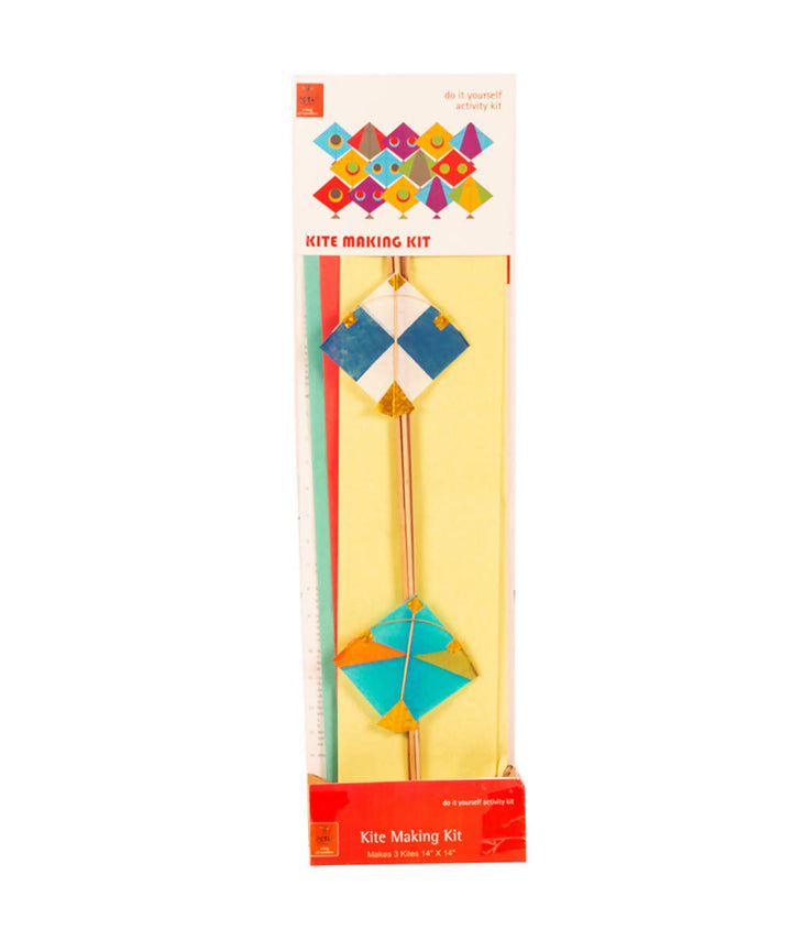 Handmade Kite Making Craft Kit (Makes 3 kites) for all ages