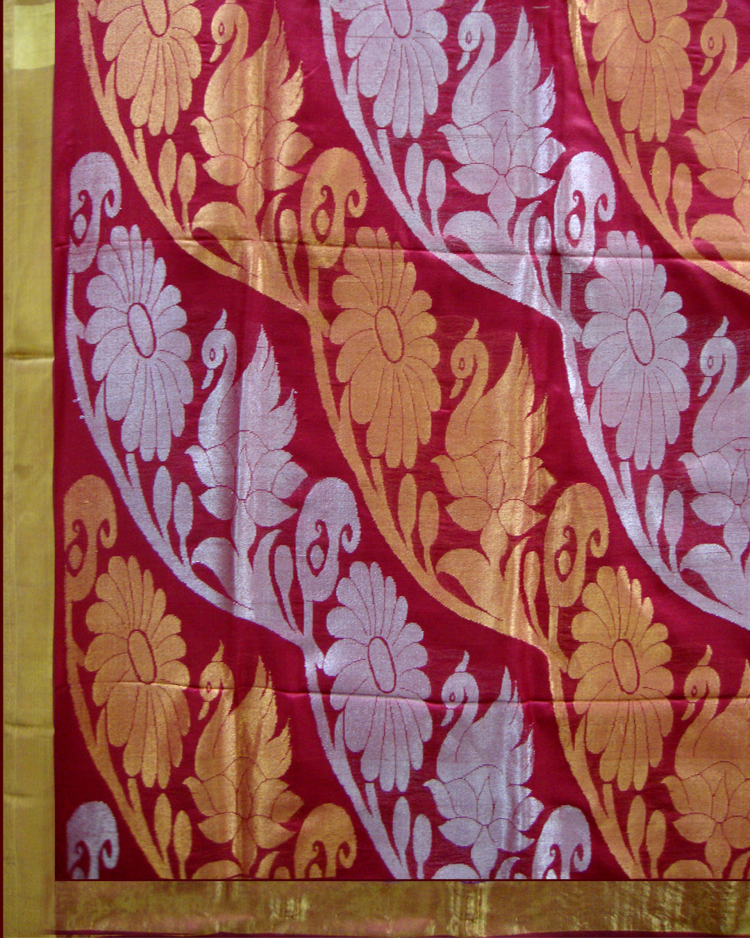 Pure Silk Venkatagiri ANE Design Saree