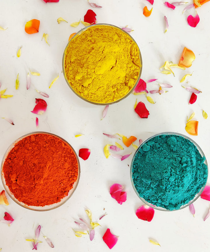 Craftizen petalists eco friendly holi colour combo of 3