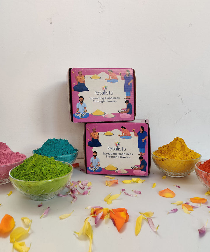 Craftizen petalists eco friendly holi colour combo of 5