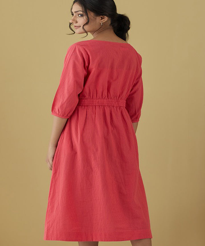 Rangsutra rené pink flared long dress