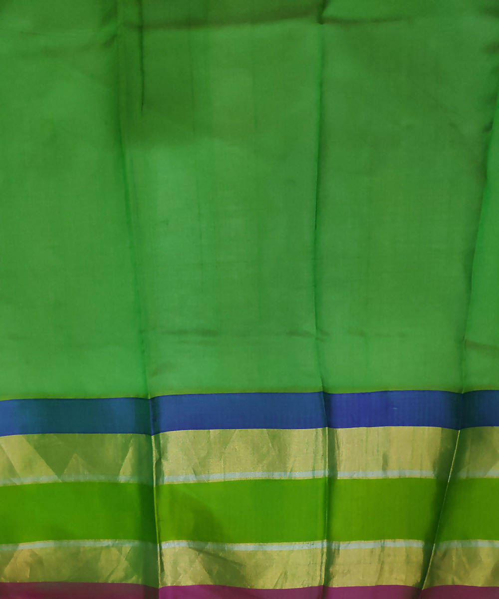 multicolor handloom venkatagiri cotton silk saree